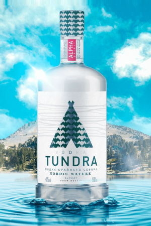 Vodka Tundra nordic nature 40% 0,5 v2