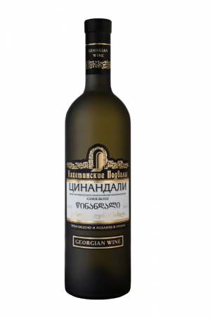 Wine Kakhetian Cellars Tsinandali, matte bottle 0,75л 12%