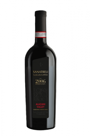 Wine Sanatreli Alazani Valley white semi-sweet 0,75л