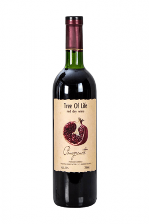 Wine Tree of life Pomegranate red 0,75л 12%