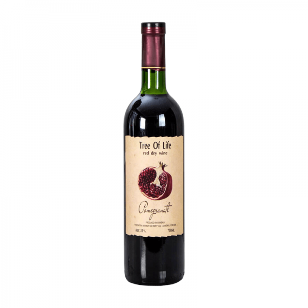 Wine Tree of life Pomegranate red 0,75л 12%